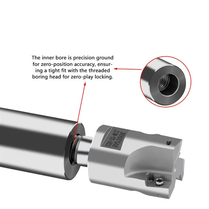 Kemény ötvözet - Egyenes szárú, -rezgéscsillapító fúrórúd